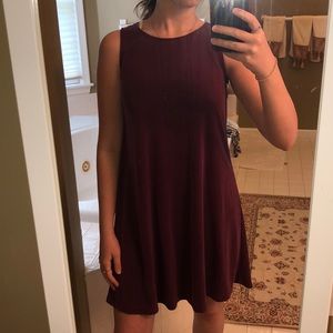 Purple Swing Dress